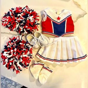 Vintage Just Like You American Girl Doll Cheerleading Outfit